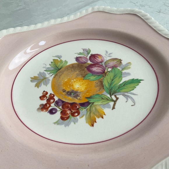 California by Johnson Brothers Vintage 7-3/4” Salad Plate Pink - Picture 6 of 12